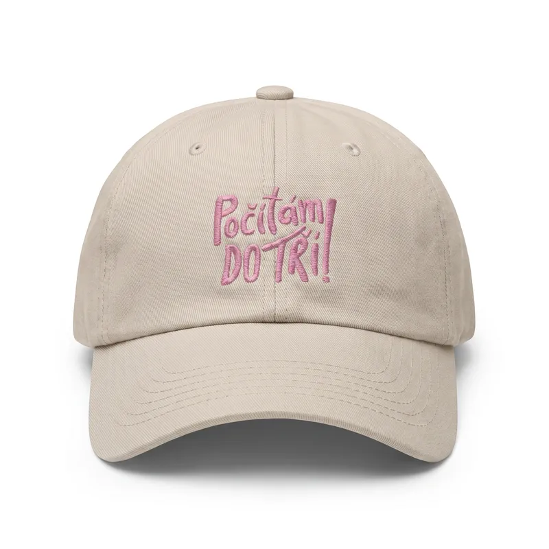 Kšiltovka Počítám do tří! Stone